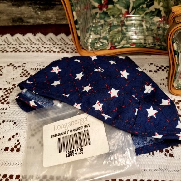 Longaberger Shining Star and Twinkle Twinkle Basket Yr-Round Duo Christmas Holly - Picture 16 of 16